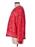 DR2 100% Cotton Red Long Sleeve Blouse Size L - photo 5