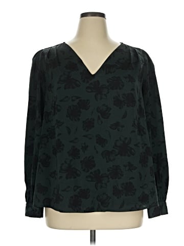 Ava & Viv Long Sleeve Blouse (view 1)