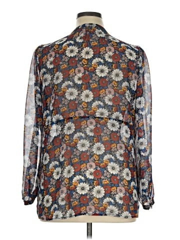LC Lauren Conrad Long Sleeve Blouse (view 2)