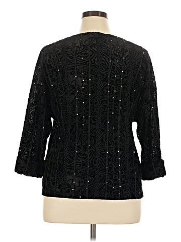 Coldwater Creek 3/4 Sleeve Blouse (view 2)