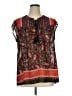 DR2 100% Recycled Polyester Orange Sleeveless Blouse Size XL - photo 1