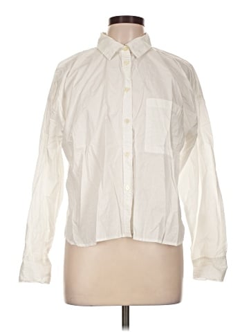 Ann Taylor LOFT Long Sleeve Button-Down Shirt (view 1)