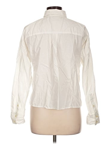 Ann Taylor LOFT Long Sleeve Button-Down Shirt (view 2)