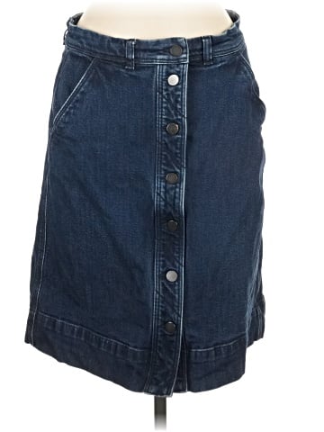 Ann Taylor Factory Denim Skirt (view 1)