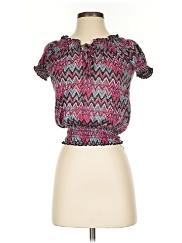 Belle Du Jour Short Sleeve Blouse (view 1)