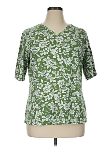 D&Co. Short Sleeve Blouse (view 1)