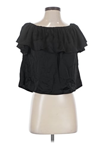 Harlowe & Graham Short Sleeve Blouse (view 1)