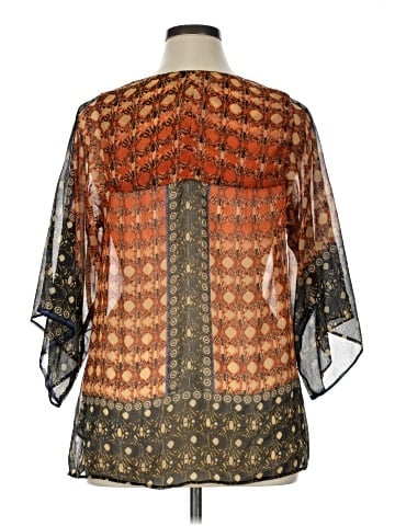 Lola 3/4 Sleeve Blouse (view 2)