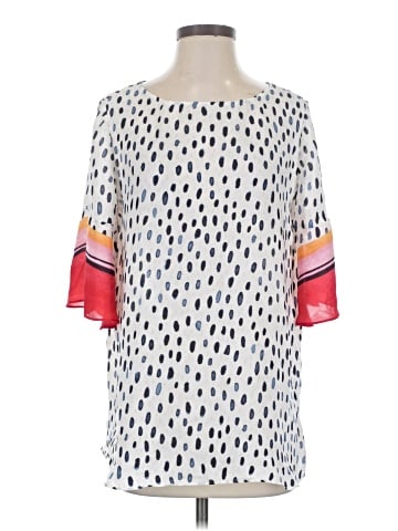 Nic + Zoe Short Sleeve Blouse (view 1)