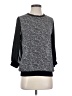 Express 100% Polyester Black 3/4 Sleeve Top Size XS - photo 1