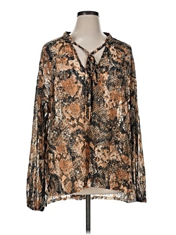 Free People Long Sleeve Blouse (view 1)