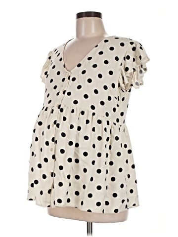 Gap - Maternity Short Sleeve Blouse (view 1)