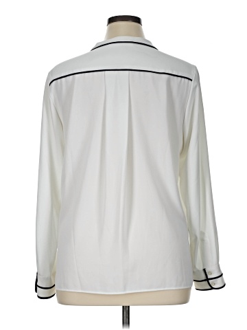 Calvin Klein Long Sleeve Blouse (view 2)