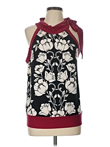 White House Black Market Sleeveless Blouse (view 1)