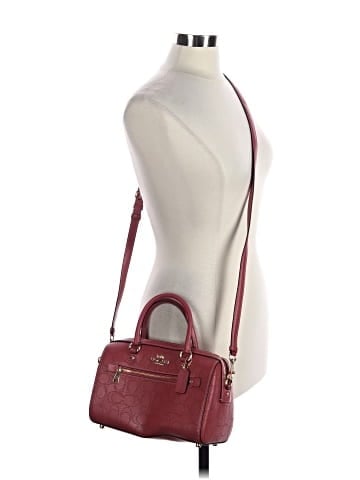 Coach Leather Satchel (view 2)