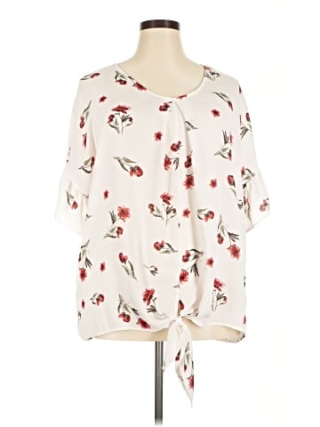 Oddi 3/4 Sleeve Blouse (view 1)
