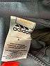 Adidas 100% Polyester Gray Track Jacket Size 6 - photo 3