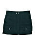 Democracy Solid Teal Cargo Shorts Size 4 - photo 1