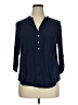 Democracy Blue 3/4 Sleeve Blouse Size XL - photo 1