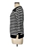 a.n.a. A New Approach Stripes Black Pullover Sweater Size L (petite) - photo 5