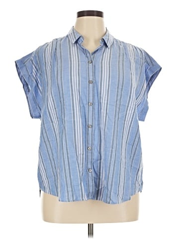 Eddie Bauer Short Sleeve Button-Down Shirt (view 1)