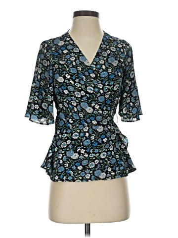 Ann Taylor LOFT Short Sleeve Blouse (view 1)