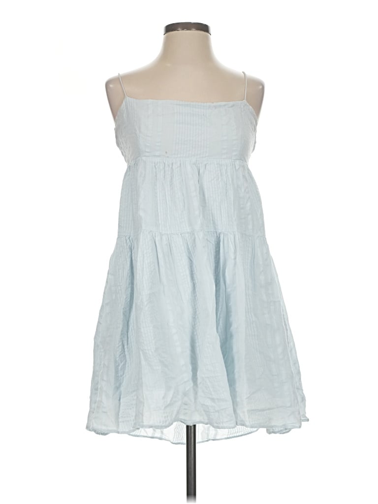 Pre-owned Sun-deh Casual Dress In Blue