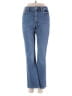 Just Black Hearts Blue Jeans Size 26 waist - photo 1