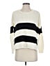 XXI 100% Acrylic Stripes Ivory Pullover Sweater Size S - photo 1
