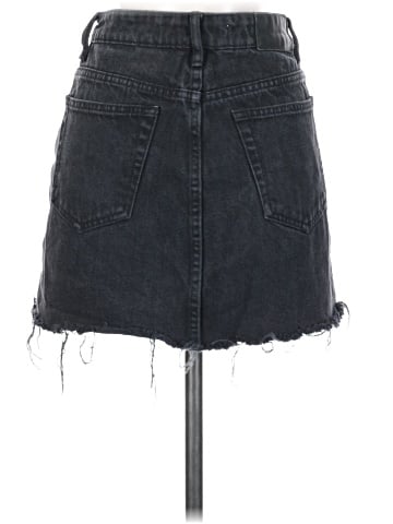 Zara TRF Denim Skirt (view 2)