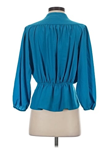 Eva Mendes by New York & Company 3/4 Sleeve Blouse (view 2)