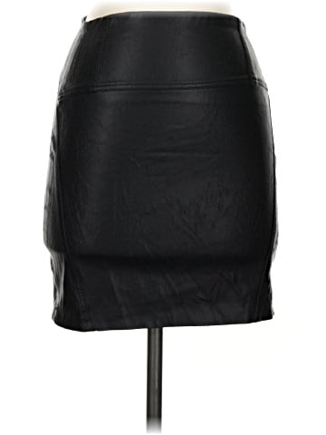 Bershka Faux Leather Skirt (view 1)