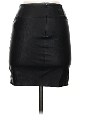 Bershka Faux Leather Skirt (view 2)