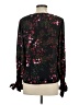 CeCe 100% Polyester Black Long Sleeve Blouse Size S - photo 2