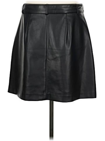 Ann Taylor LOFT Faux Leather Skirt (view 2)