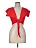 Wilfred Red Short Sleeve Top Size M - photo 1