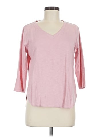 KIRKLAND Signature 3/4 Sleeve T-Shirt (view 1)