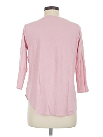 KIRKLAND Signature 3/4 Sleeve T-Shirt (view 2)