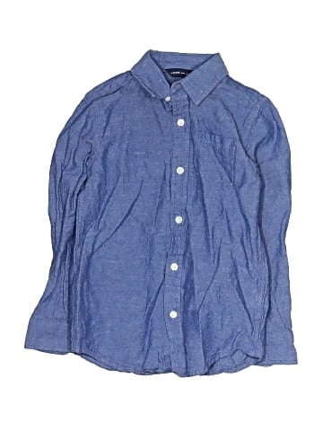 Janie and Jack Long Sleeve Button-Down Shirt (view 1)