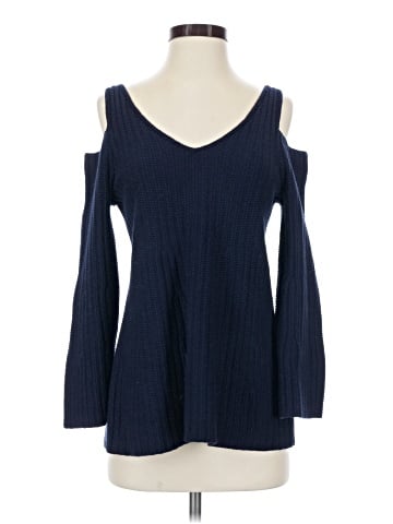 Knitted & Knotted Pullover Sweater (view 1)