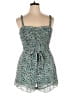 Papaya 100% Polyester Hearts Teal Romper Size L - photo 1