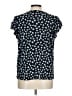 CeCe Black Short Sleeve Blouse Size L - photo 2