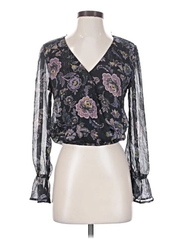 Blue Rain Long Sleeve Blouse (view 1)