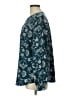 D&Co. Teal Long Sleeve Blouse Size L - photo 5
