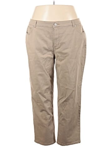 Just My Size Khakis (view 1)