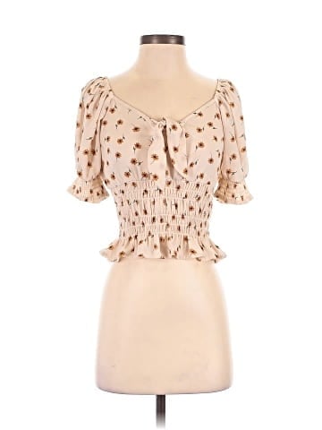 Sienna Sky Short Sleeve Blouse (view 1)