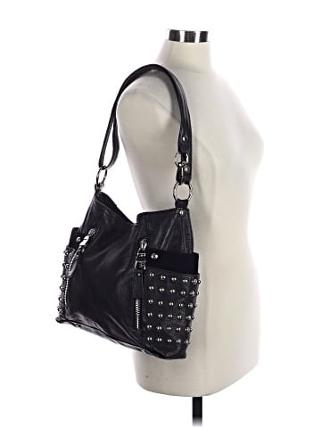 B Makowsky Leather Shoulder Bag (view 2)