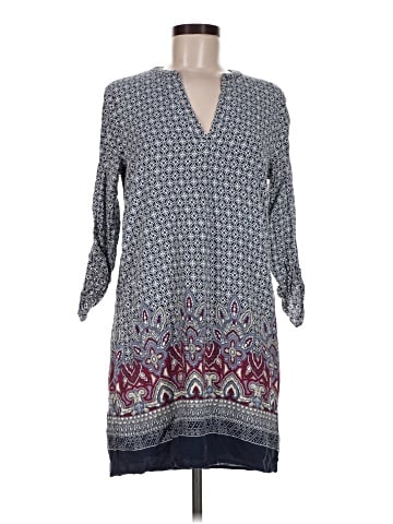 Buttons Casual Dress (view 1)