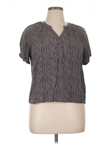 Melrose and Market Short Sleeve Blouse (view 1)