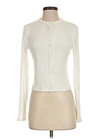 Pink Rose Long Sleeve Blouse (view 1)